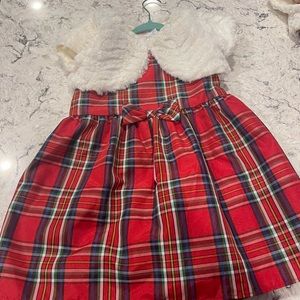 Size 2t plaid holiday dress wonder nation